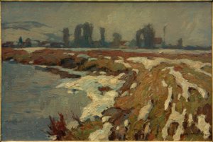 Lahn üzerinde çözülme by Otto Ubbelohde